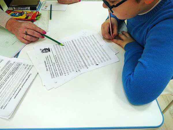 Занятие по исправлению почерка