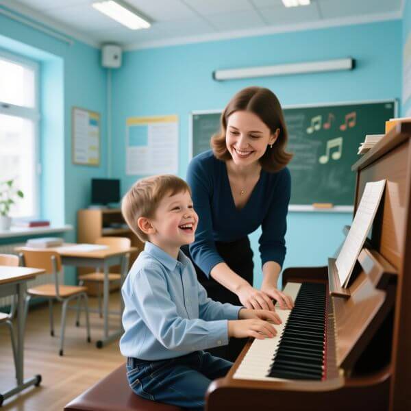 Уроки игры на фортепиано в Созвездике
